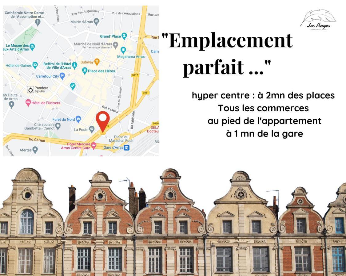 L'Eden - 2 Chambres - Centre Ville - Ascenseur Arras Exteriér fotografie